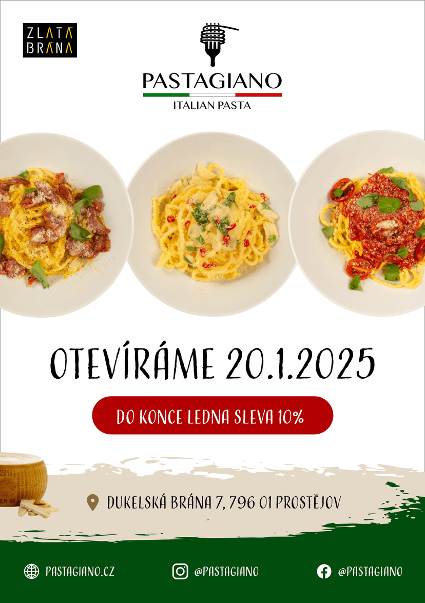 PASTAGIANO — Italské bistro Prostějov 3