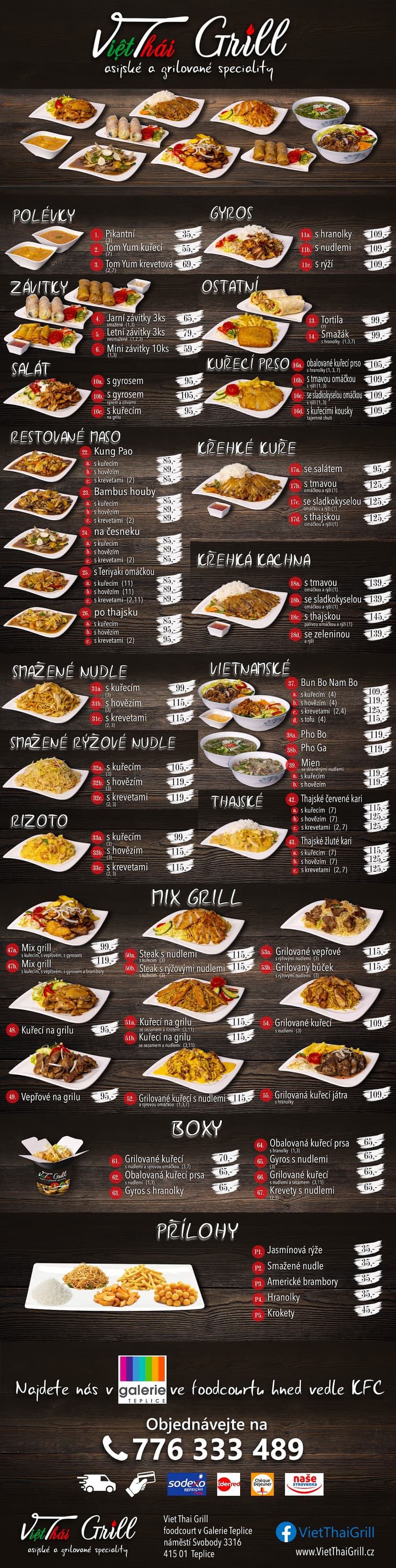 Viet Thai Grill - OC Galerie Teplice 1