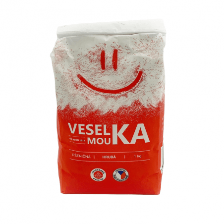 Mouka VESELKA pšeničná hrubá - Mlýn Veselí