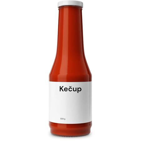 Kečup s nízkým obsahem cukru jemný