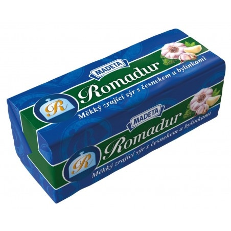Romadur česnek s bylinkami