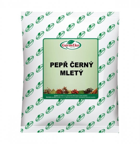 PEPŘ ČERNÝ mletý  500g sáček alu