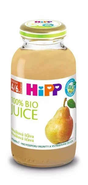 HiPP BIO dětská ovocná šťáva hrušková