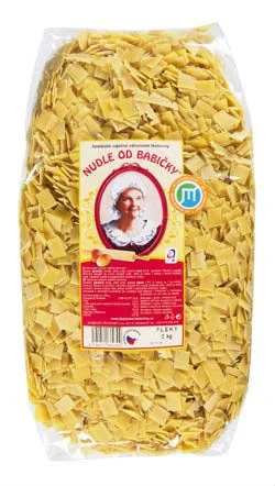 Dobšické těstoviny Nudle od babičky fleky