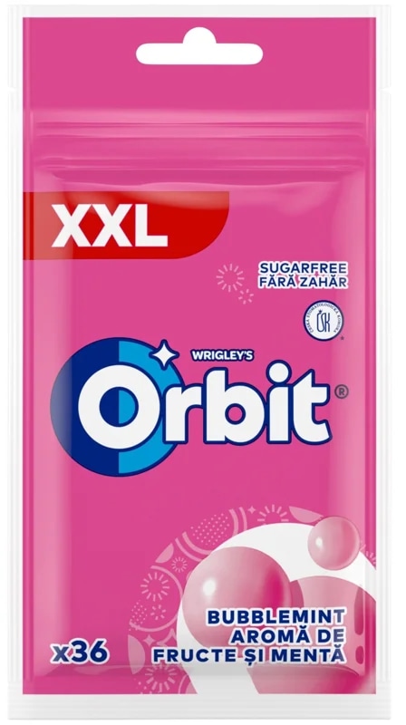 Wrigley's Orbit Bubblemint Žvýkačky bez cukru