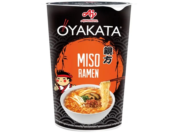 Instantní nudle Oyakata miso v kelímku