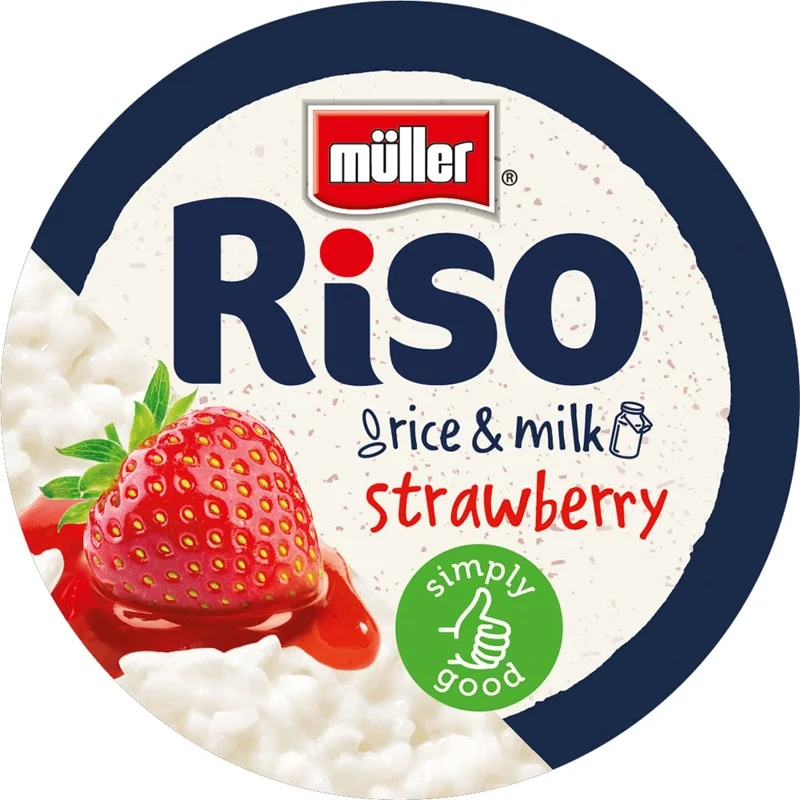 Müller Riso Mléčná rýže jahoda