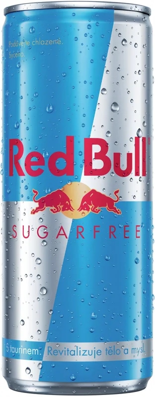 Red Bull Energy drink bez cukru plech
