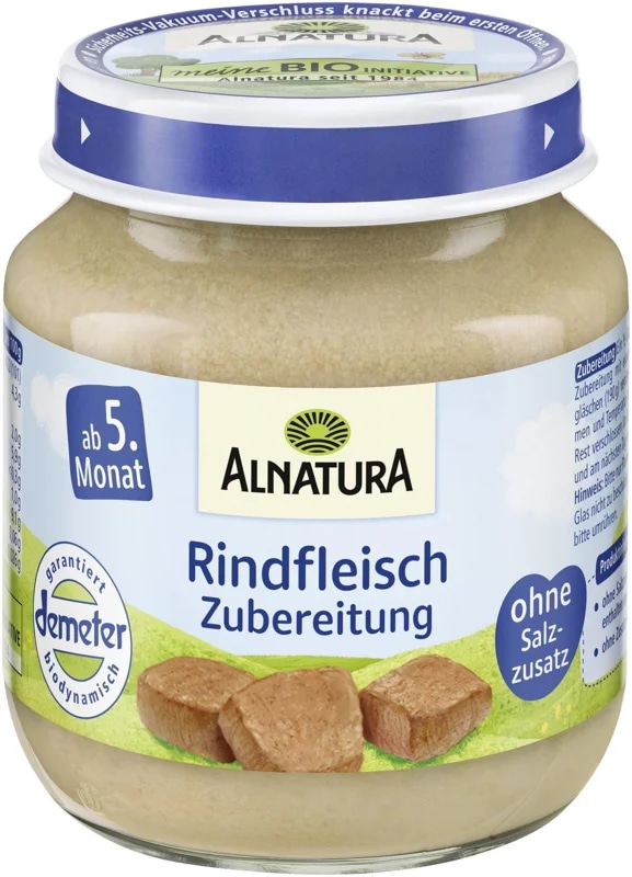 Alnatura BIO Příkrm hovězí maso