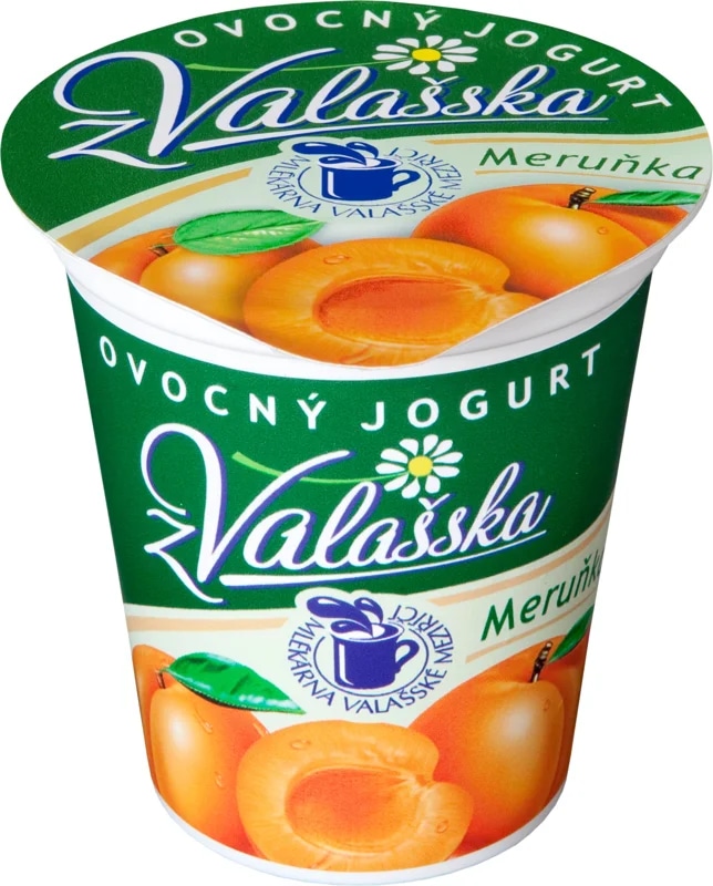Mlékárna ValMez Ovocný jogurt z Valašska meruňka