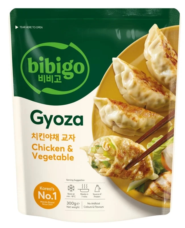 Bibigo Gyoza kuře a zelenina