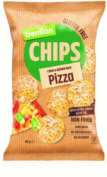 Benlian Corn & Brown rice chips Pizza