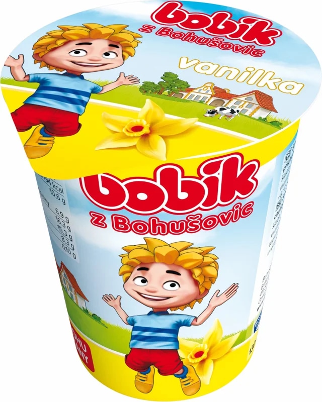 Bobík Maxi smetanový krém s vanilkovou příchutí