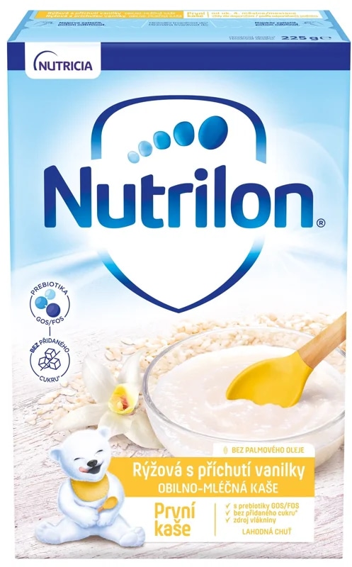 Nutrilon Pronutra První kaše rýžová s příchutí vanilky