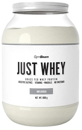 GymBeam Protein Just Whey - bez příchuti
