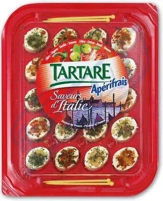 Tartare Apérifrais Itálie sýr