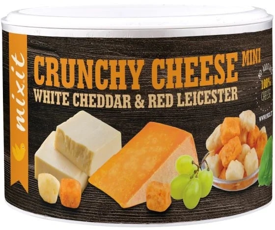 Mixit Křupavý sýr White Cheddar and Red Leicester