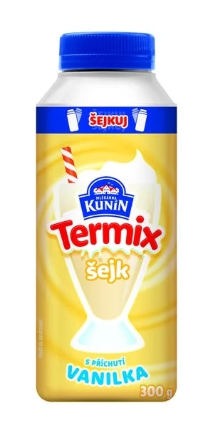 Mlékárna Kunín Termix Šejk s příchutí vanilka