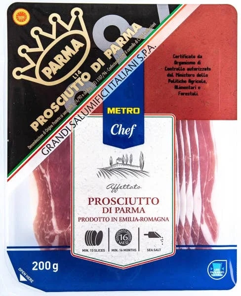 Metro Chef Parmská šunka plátky