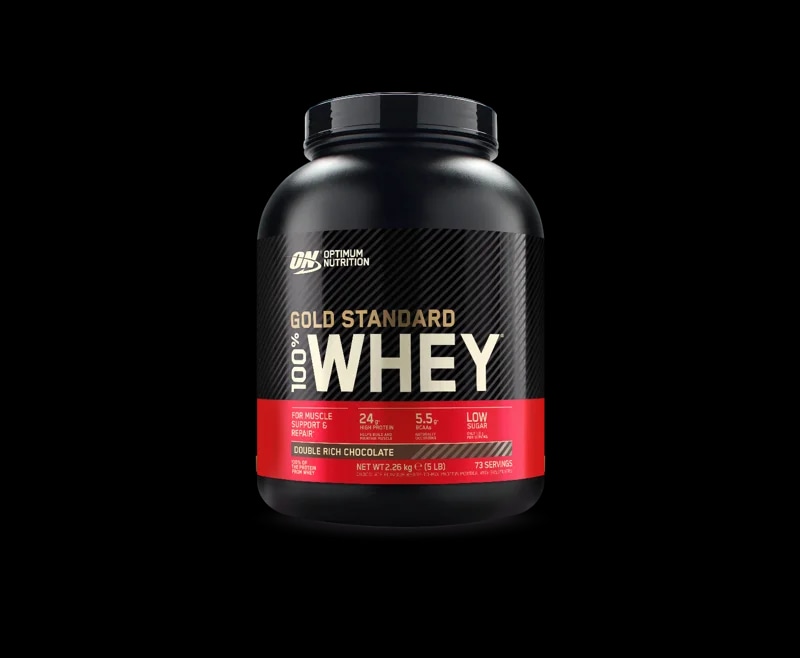 Optimum Nutrition 100% Whey Gold Standard dvojitá bohatá čokoláda