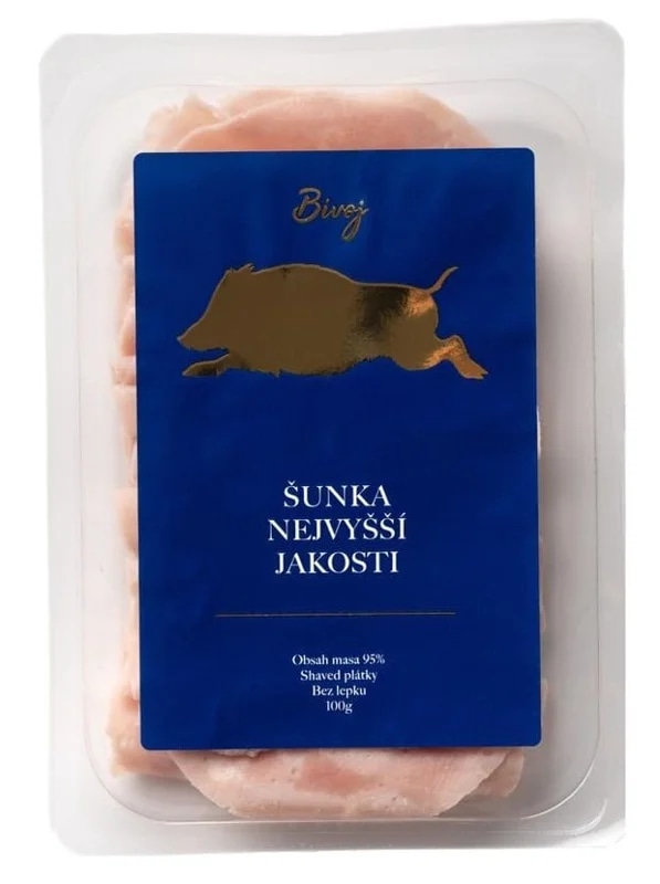 Bivoj Šunka nejvyšší jakosti s obsahem masa 95 %