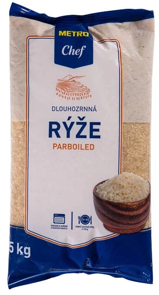 Metro Chef Rýže dlouhozrnná parboiled