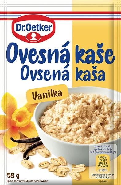 Dr. Oetker Ovesná kaše vanilka