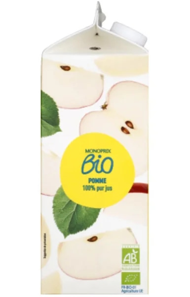 Monoprix Biologique BIO Jablečný džus
