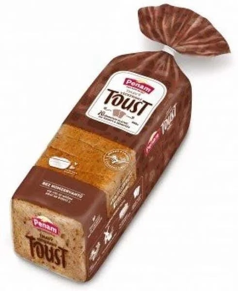 Penam Chléb toustový tmavý vícezrnný