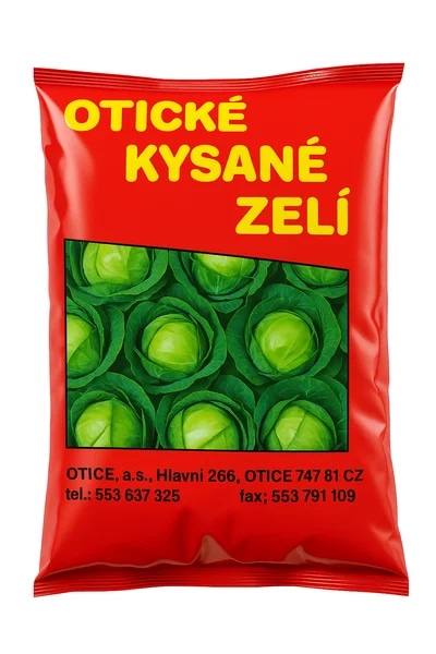 Otické zelí kysané bílé