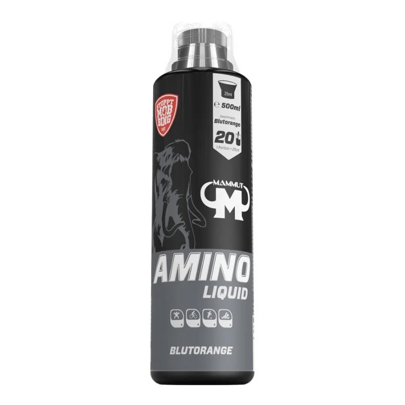 Mammut Nutrition Amino Liquid červený pomeranč