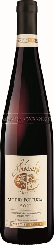 Habánské sklepy Modrý Portugal jakostní