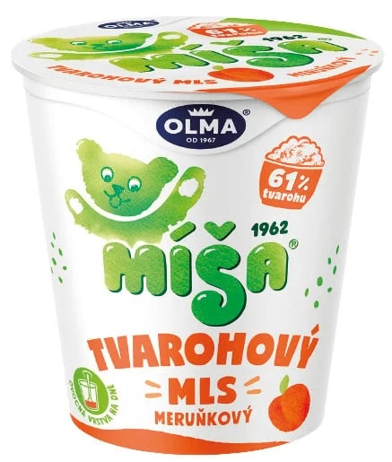 Olma Míša tvarohový mls meruňkový