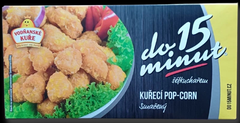 Vodňanské Kuře Smažený kuřecí Popcorn