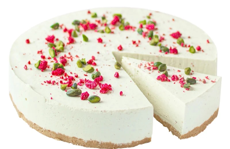 CrossCafe Pistáciový cheesecake