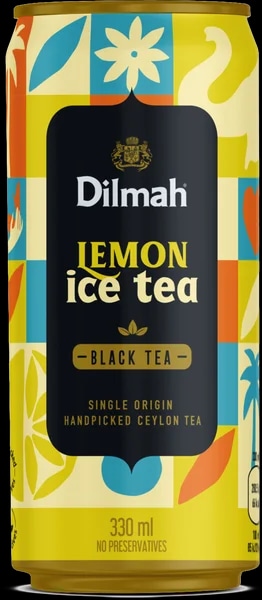 Dilmah Černý Čaj Citrón 0,33l plech