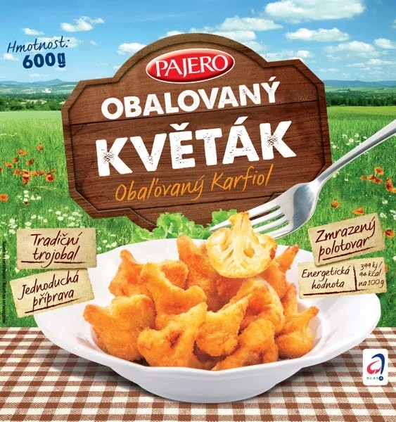Pajero Obalovaný květák