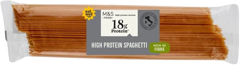 Marks & Spencer Proteinové špagety s hrachovou moukou