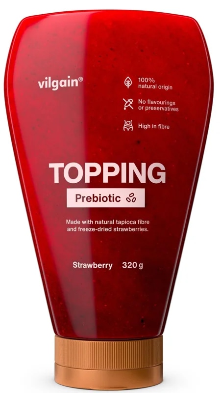 Vilgain Prebiotic Topping jahodový