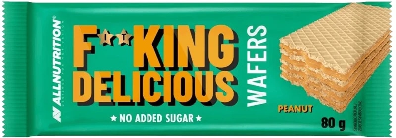 AllNutrition F**king Delicious Wafers - oříšek