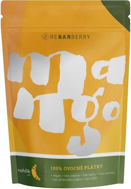 Rebarberry Mango 100% ovocné plátky