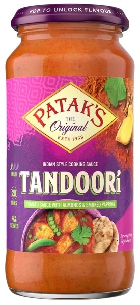 Pataks Tandoori kari omáčka