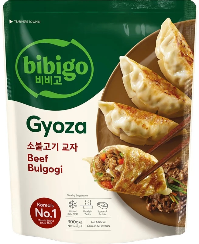 Bibigo Gyoza knedlíčky plněné hovězím Bulgogi