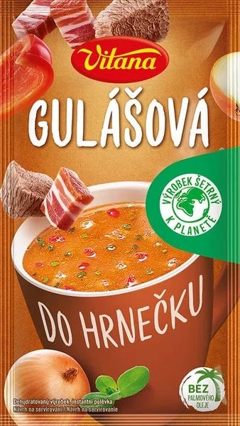 Vitana Do hrnečku Instantní gulášová polévka