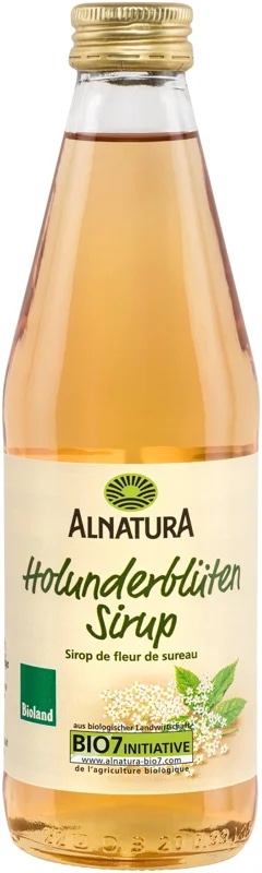 Alnatura BIO Sirup z bezových květů sklo