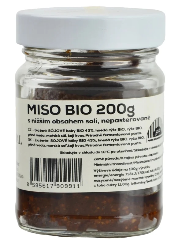 Natural Jihlava BIO Miso s nižším obsahem soli