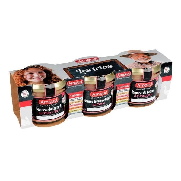 Avon&Ragobert Paštiky pochoutkové trio 3x90g
