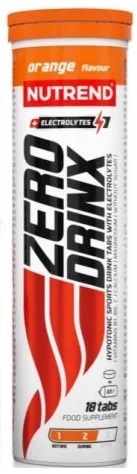Nutrend ZeroDrinx 18 tablet - pomeranč