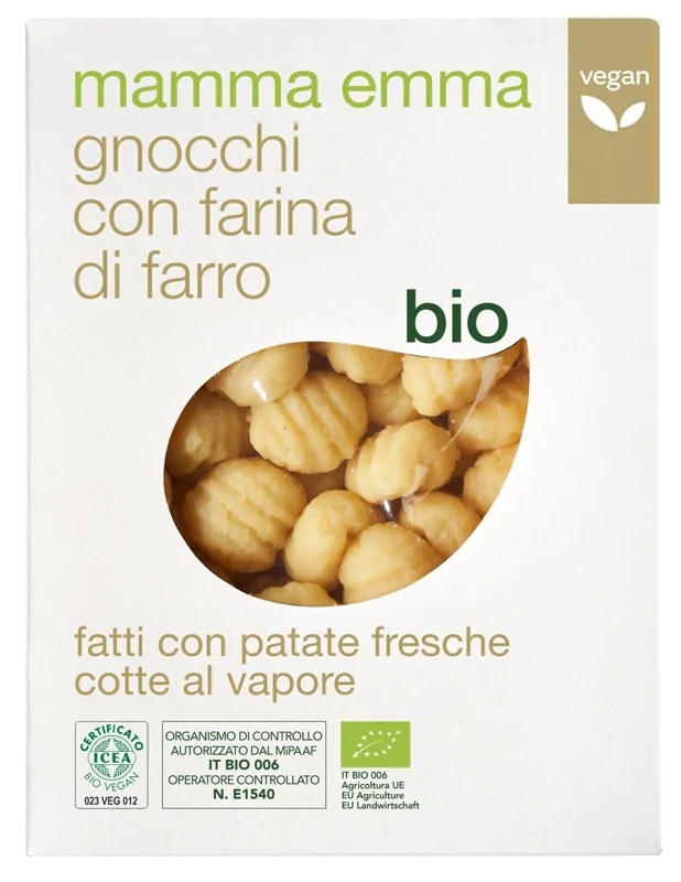 Mamma Emma BIO Špaldové gnocchi