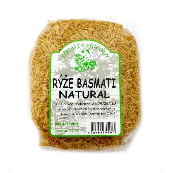 Zdraví z přírody GASTRO rýže basmati natural
